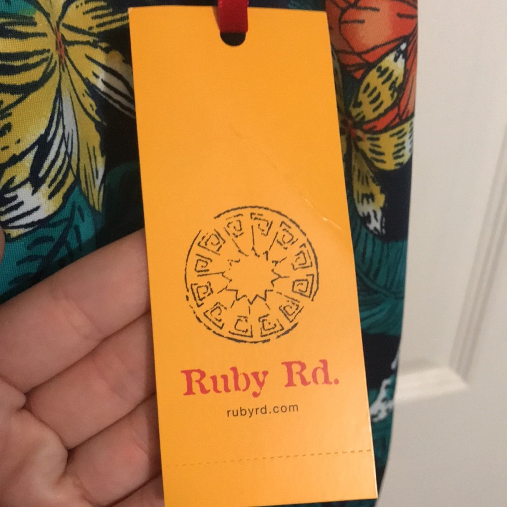 NEW Ruby Rd knee length short sleeved casual dress - Picture 4 of 6
